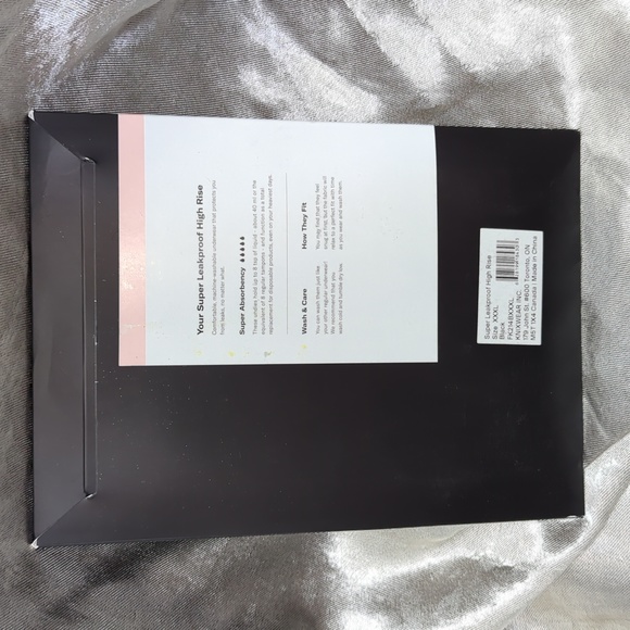 Knix Super Leakproof High Rise Period Panties in Black - Picture 2 of 3